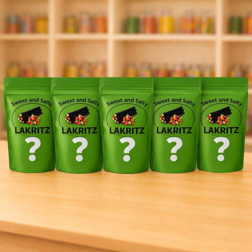 Skandinavische Lakritz – 5 x Mystery Tüte – Sweet & Salty