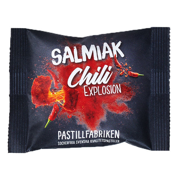 Skandinavische Lakritz – Pastillfabriken Salmiak-Chili – Sweet & Salty 
