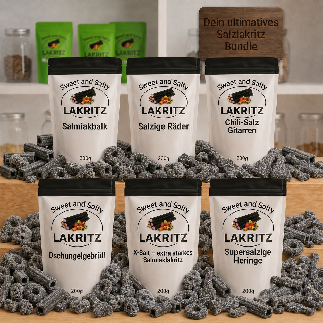 Salzlakritz Power Pack – für echte Salzlakritz-Fans 1,2 kg