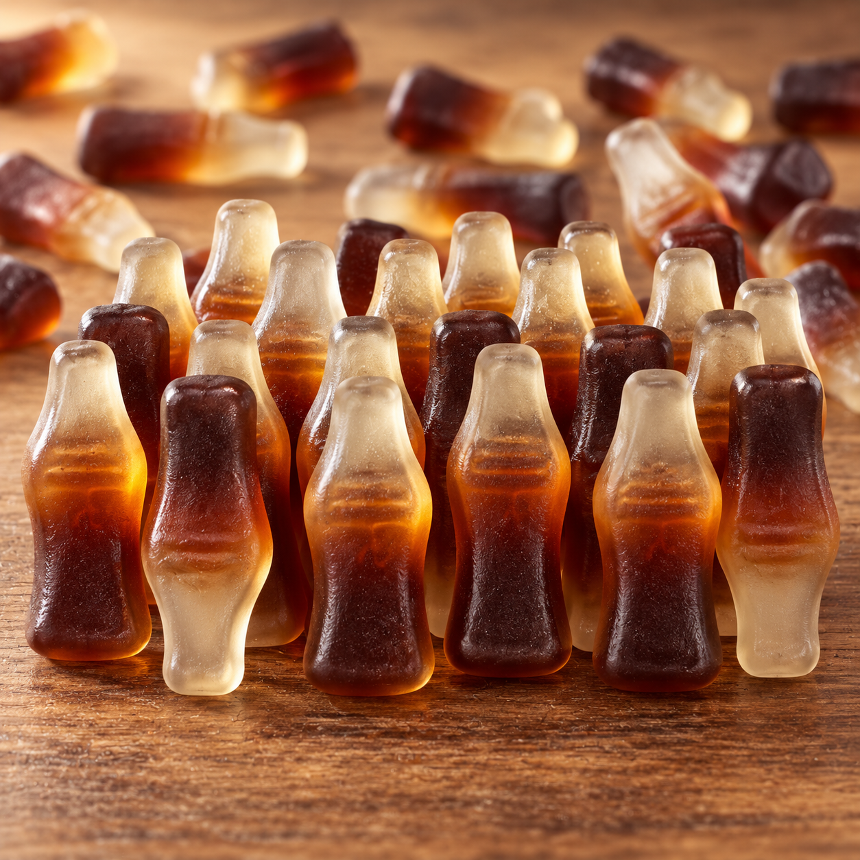 Cola Fruchtgummi Flaschen (zuckerfrei, glutenfrei)(kein Lakritz)