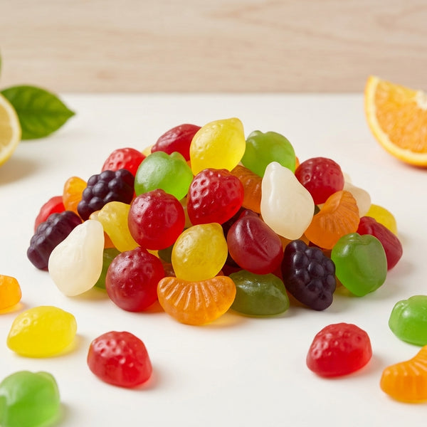 Fruchtgummi Früchtemix (zuckerfrei, glutenfrei)(kein Lakritz)