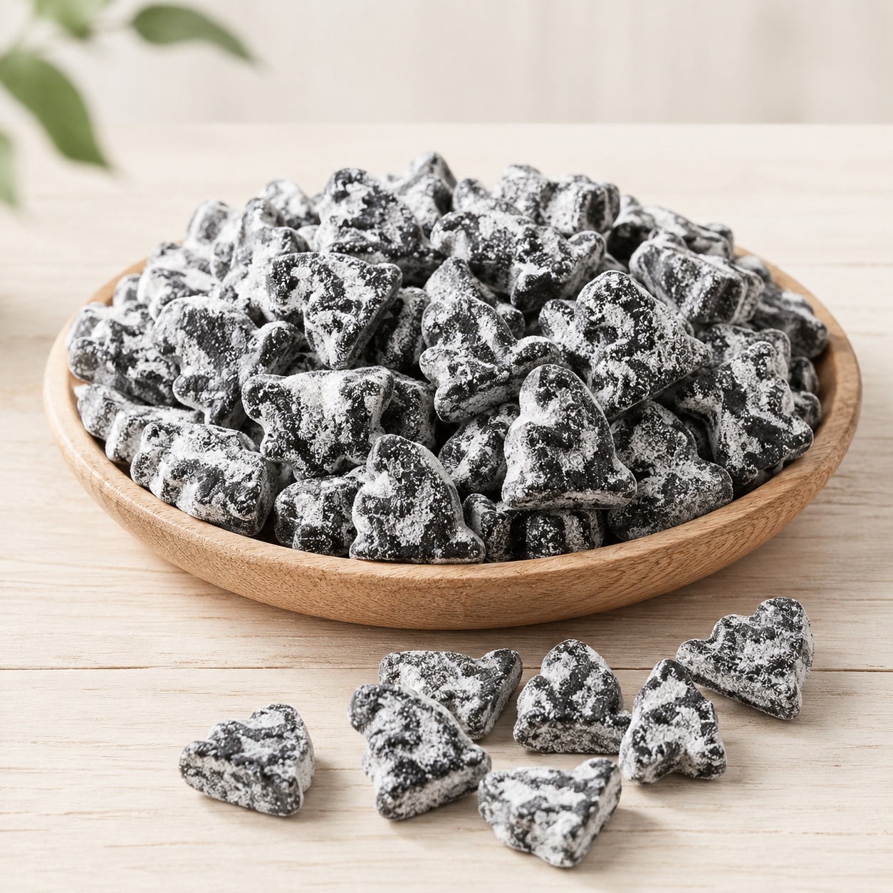 Dschungelgebrüll – extra salzige Lakritz-Affen (glutenfrei, vegan)
