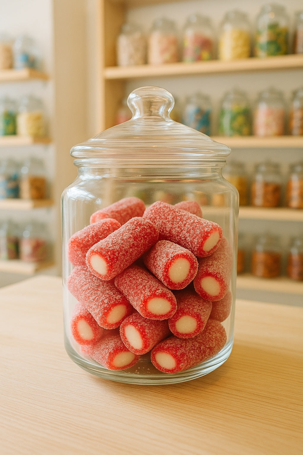 Skandinavische Lakritz – Lakritz Stücke Saure Edbeere – Sweet & Salty