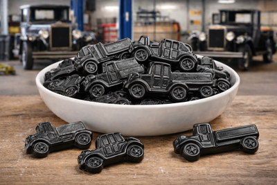 Skandinavische Lakritz – Alte Autos_Menthol-Salmiak – Sweet & Salty