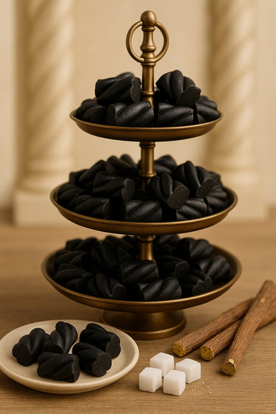 Skandinavische Lakritz – Lakritz Stücke kleine süße skruv – Sweet & Salty