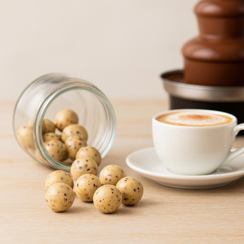 Cappuccino Lakritz Kugeln (gelatinefrei)